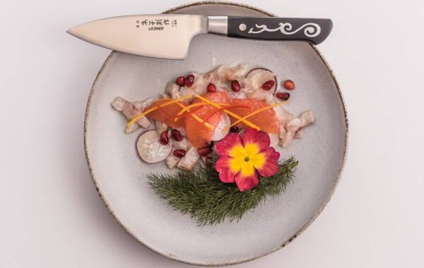 Grapefruit and vodka seabass ceviche recipe