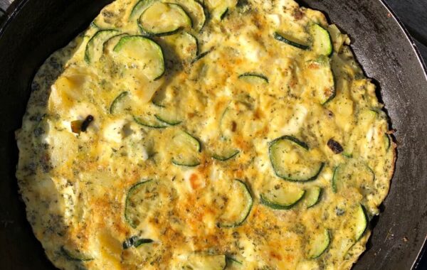 Courgette & Feta Frittata Recipe