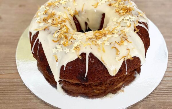 Wholemeal Parsnip, White Chocolate and Cinnamon Bundt Cake Recipe