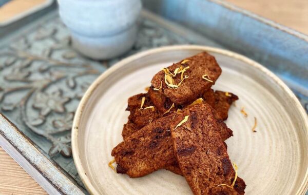 Spiced Chocolate Orange Rye Biscuits (vegan) Recipe