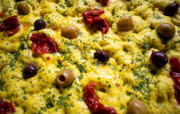 Sun Dried Tomato, Parsley and Olive Focaccia Recipe