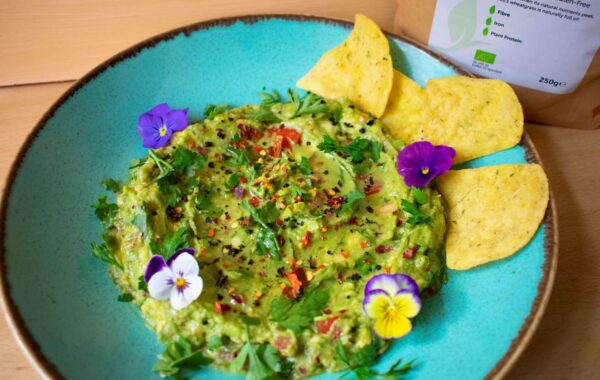 Chunky Guacamole with Wheatgrass Recipe