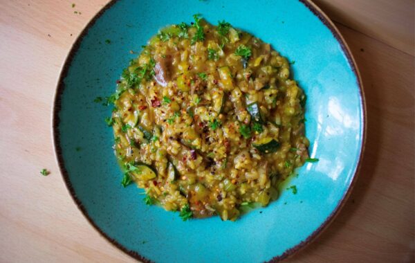 Porcini and Courgette Risotto Recipe