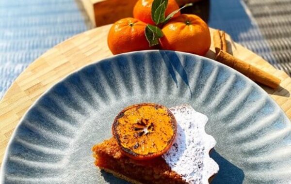 Speculoos and Clementine Treacle Tart Recipe