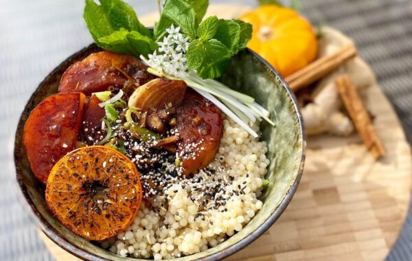 5 Spice Charred Squash & Chestnuts recipe