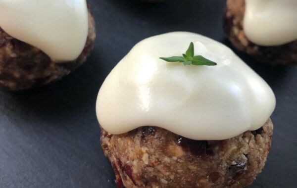 Fruit & Nut Mini Christmas Pudding Bites recipe