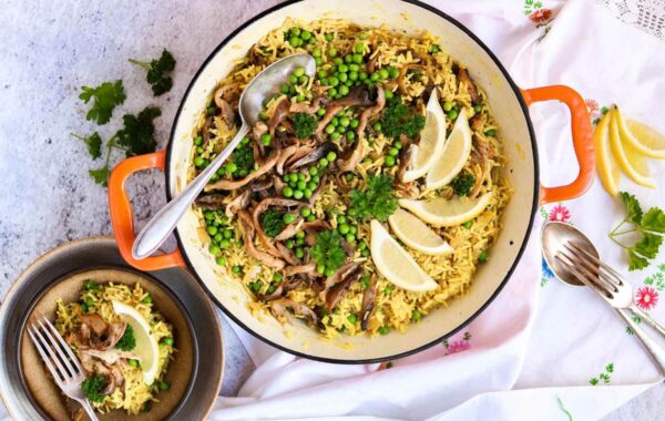 Vegan Mushroom Kedgeree Recipe