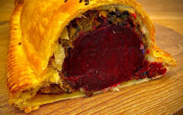 Mushroom and Beetroot Wellington Recipe