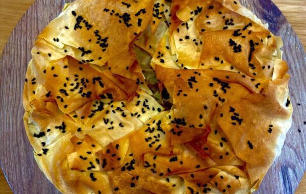 Vegetable Samosa Filo Pie Recipe