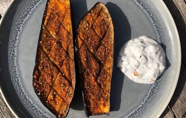 Baked Aubergine Steaks Recipe