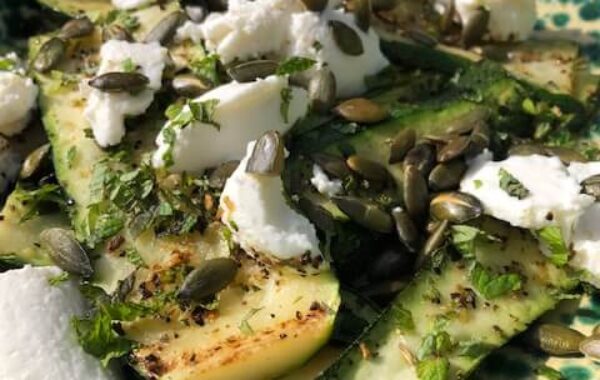 Courgette and ricotta salad Recipe