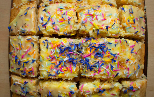 School Dinner Lemon Traybake Recipe