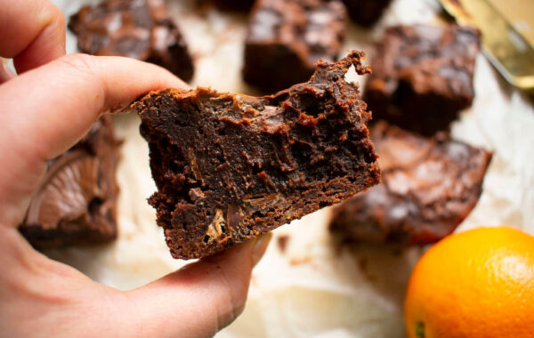 Fudgy Chocolate Orange Brownies