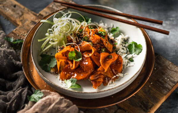 Carrot & Orange Blossom Sweet & Sour recipe