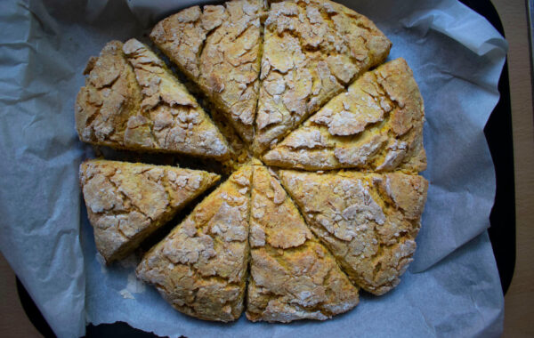 Golden Pumpkin Scones recipe