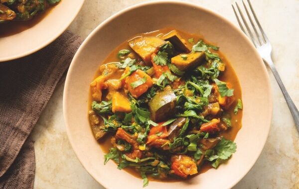 Zingy Aubergine & Tomato Curry recipe
