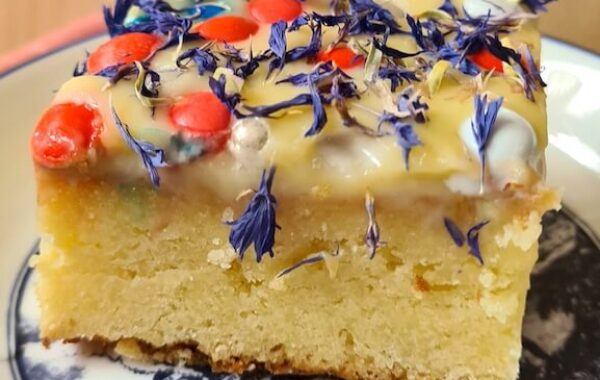 White Chocolate & Lemon Blondies recipe