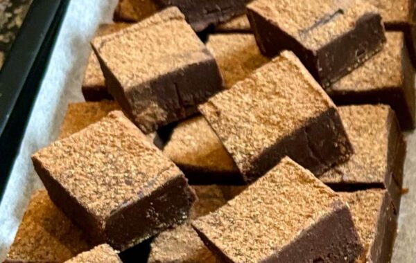 Vegan Christmas Fudge