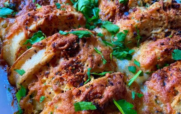 Cheesy Crumpet Garlic Bread