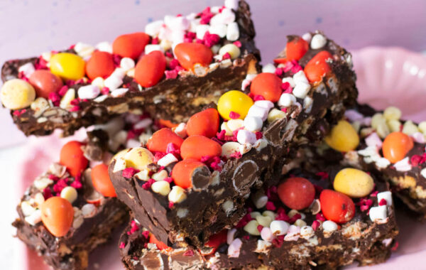 Chocolate Orange Easter Slice recipe