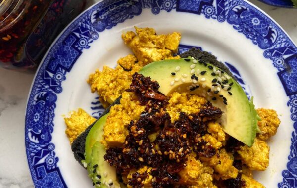 Ultimate Tofu Scramble with Crispy Chilli Oil Recipe