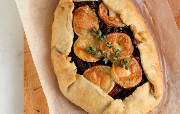 Beetroot, Onion and Goat’s cheese Galette recipe