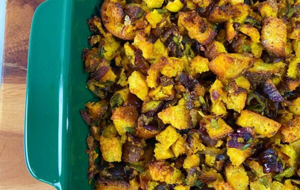 Sage and Onion Sourdough Stuffing Recipe