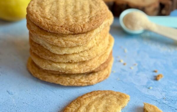 Crunchy lemon biscuit recipe