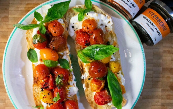 Tri-Colour Tomato Bruschetta recipe