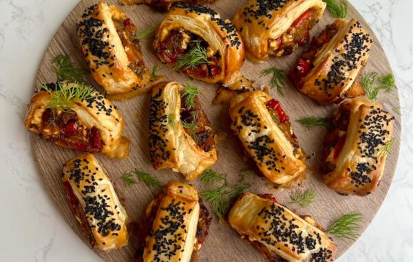 Harissa Spiced Vegetable Rolls