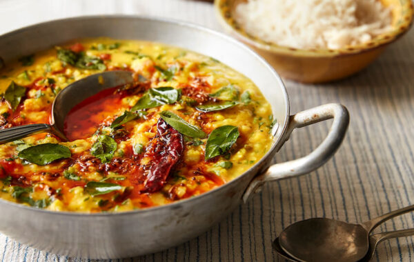 Moong Dal (Tempered Split Mung Beans) recipe