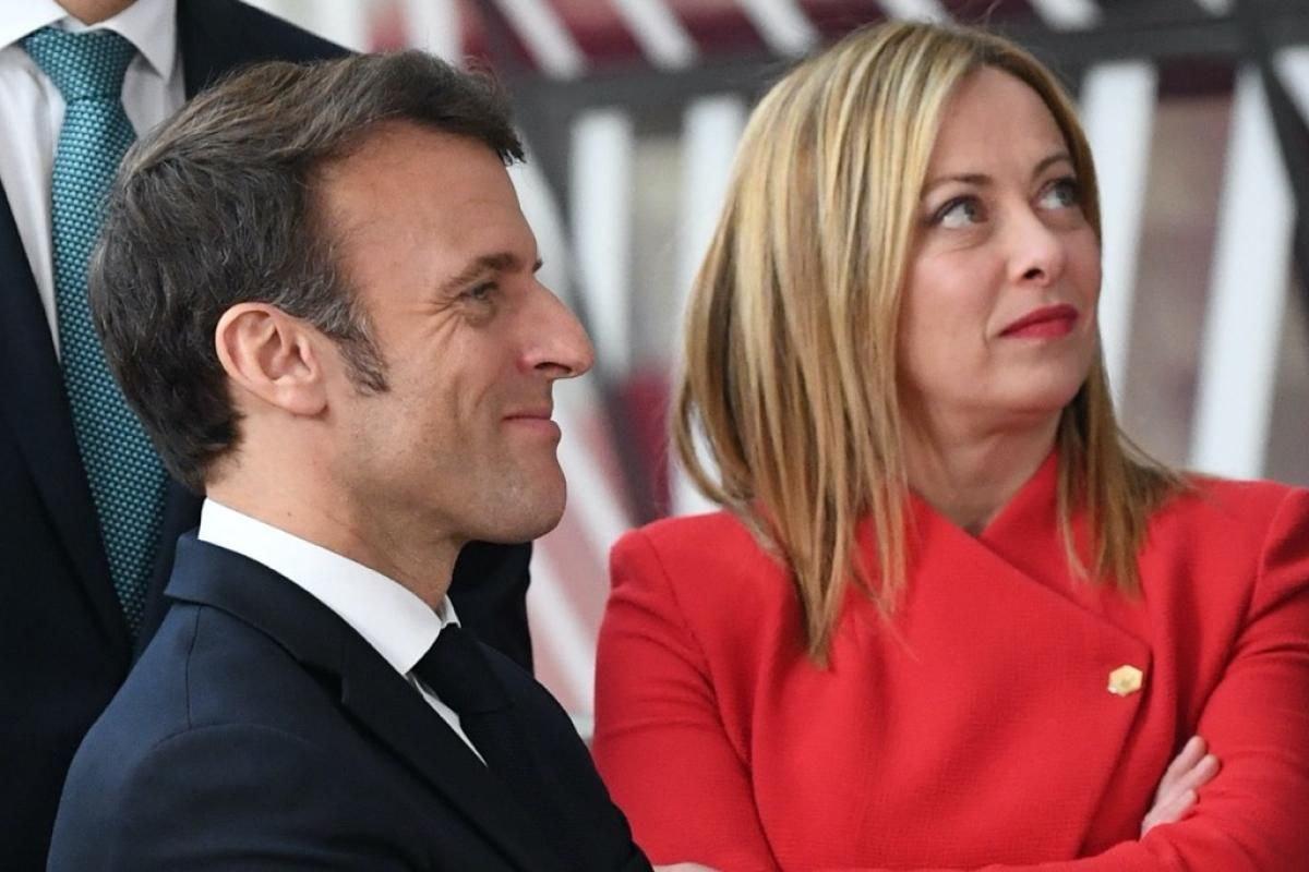 Talianska premi&eacute;rka Meloni a &bdquo;tich&yacute;&ldquo; franc&uacute;zsky prezident Macron