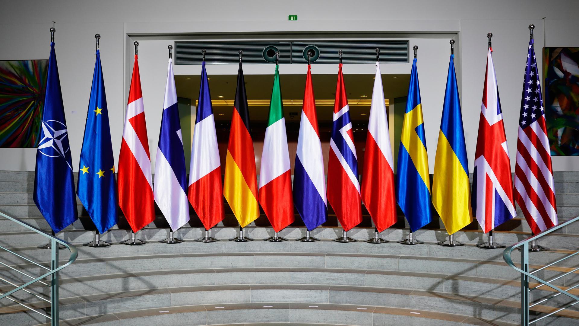 Lob f&uuml;r Engagement Europas bei Ukraine-Verhandlungen

Nach den Ukraine-Beratungen in Berlin