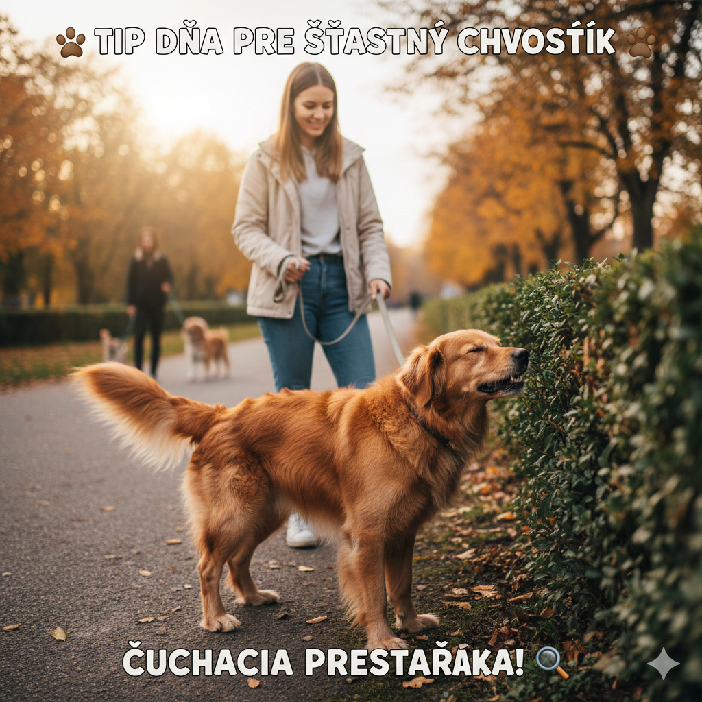 TIP DŇA PRE &Scaron;ŤASTN&Yacute; CHVOST&Iacute;K 🐾
Hafte, dvojnoh&iacute; kamo&scaron;i!

Dnes