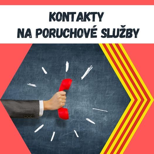 ☎️Užitočn&eacute; kontakty na poruchov&eacute; služby n&aacute;jdete v nasledovnom čl&aacute;nku ➡️