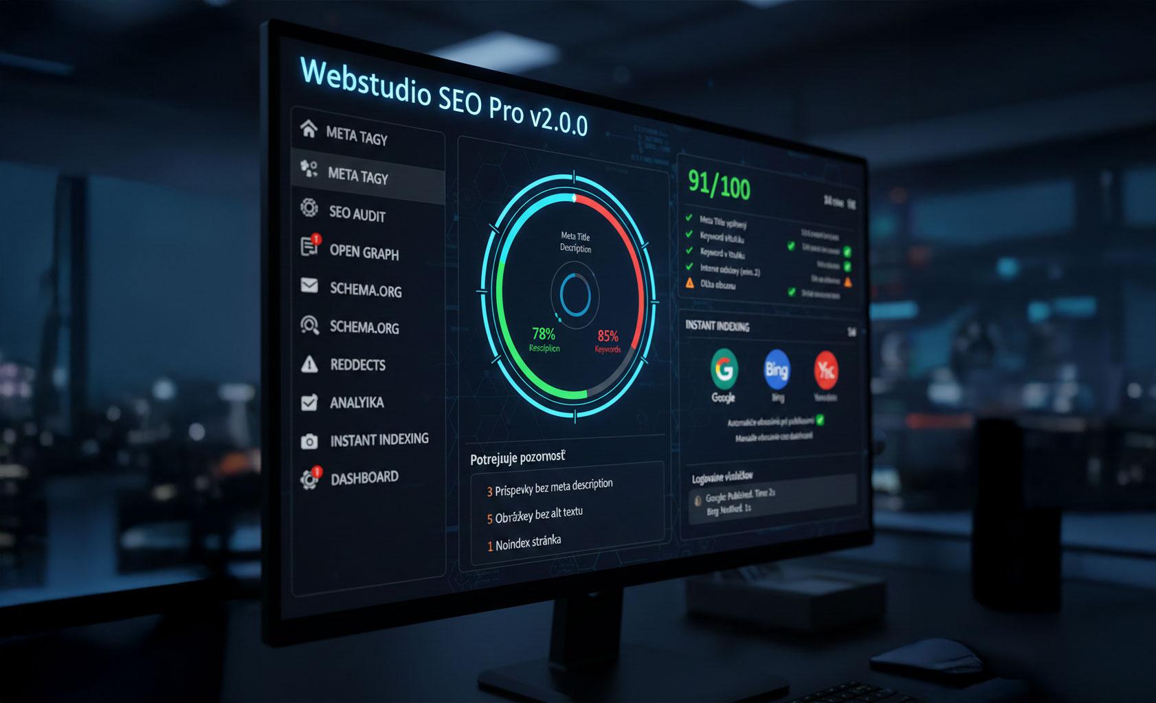Webstudio SEO Pro 2.0: Nov&aacute; gener&aacute;cia Wordpress SEO pluginu ZDARMA

Google rozhoduje o