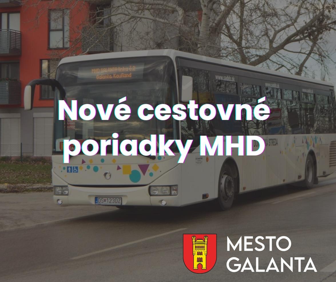 Nov&eacute; cestovn&eacute; poriadky MHD od 14. 12. 2025
Od 14. decembra 2025 vstupuj&uacute; do