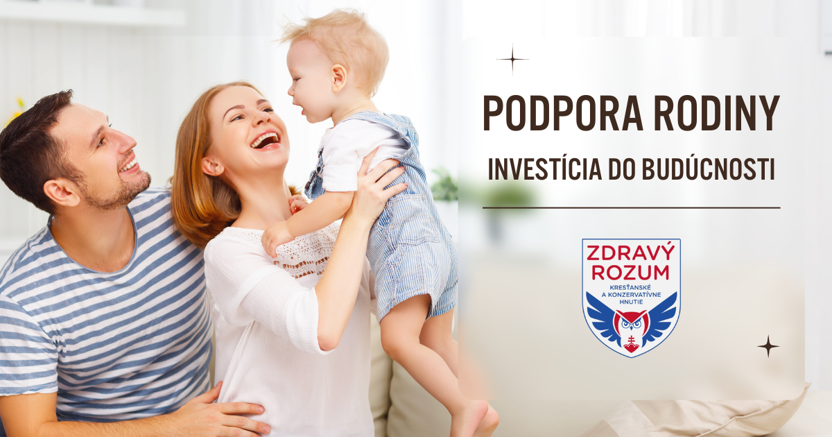 Rodina bola po st&aacute;ročia z&aacute;kladn&yacute;m pilierom každej zdravej spoločnosti. Aj dnes,