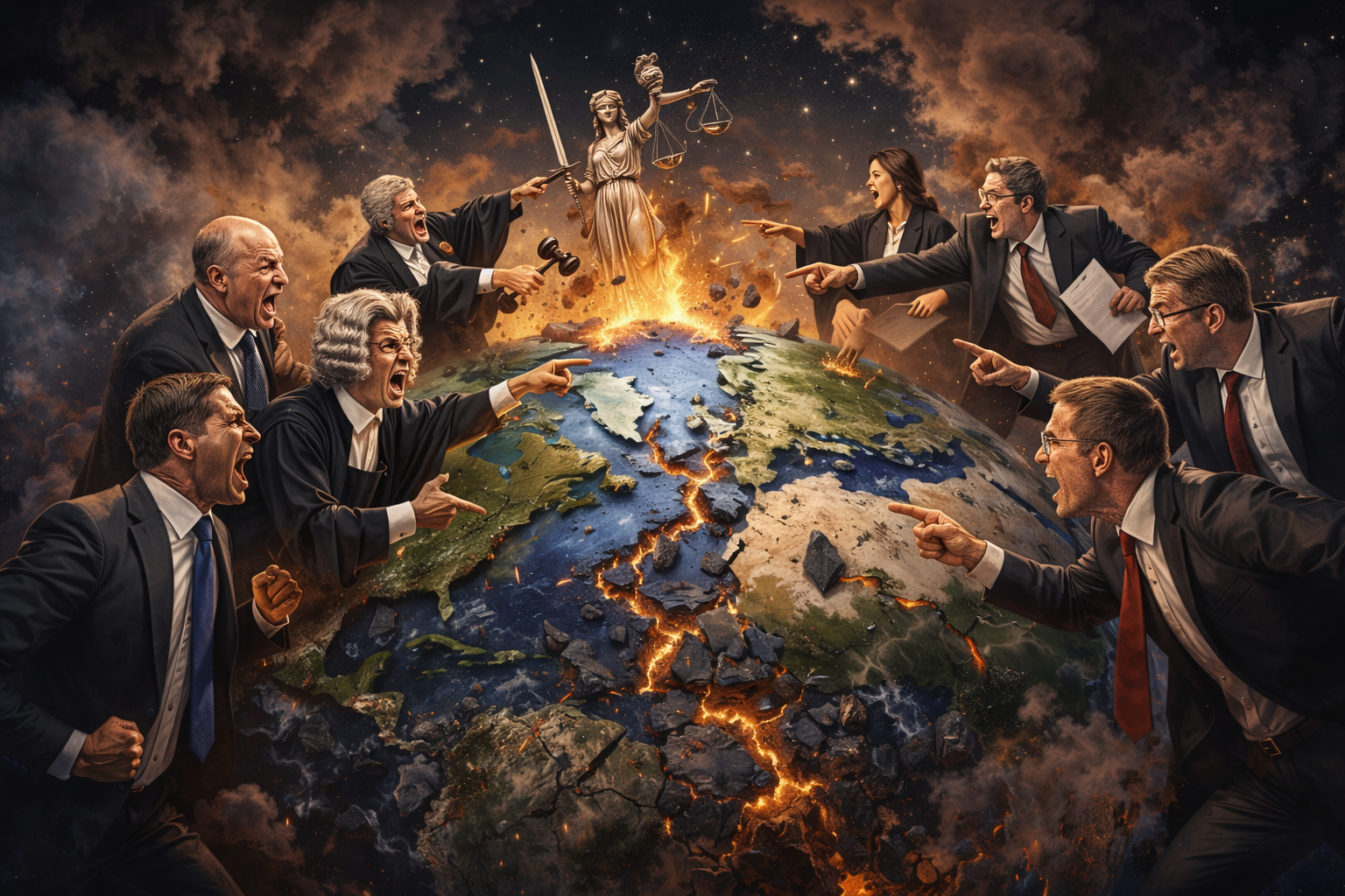 Medzin&aacute;rodn&eacute; pr&aacute;vo sa dnes neoslabuje v te&oacute;rii, ale v praxi. Keď veľmoci