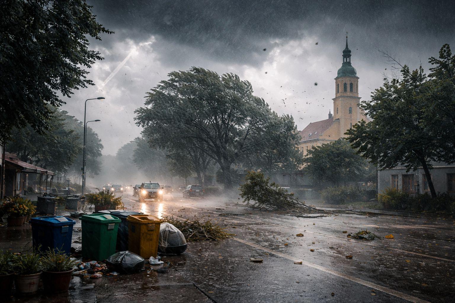 🌬️ UPOZORNENIE PRE OBYVATEĽOV TRNAVSK&Eacute;HO KRAJA 🌧️

Dnes plat&iacute; v&yacute;straha pred