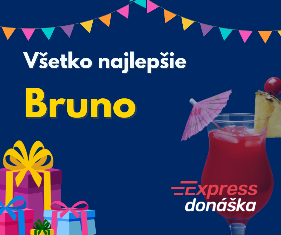 🎉 Dnes oslavuje meniny Bruno! 🎉
V&scaron;etk&yacute;m Brunom prajeme deň pln&yacute; energie,