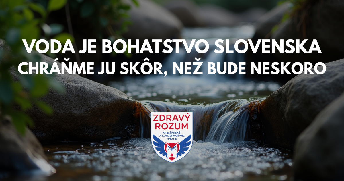 Bud&uacute;cnosť Slovenska sa m&ocirc;že volať voda.

K&yacute;m Brusel rie&scaron;i