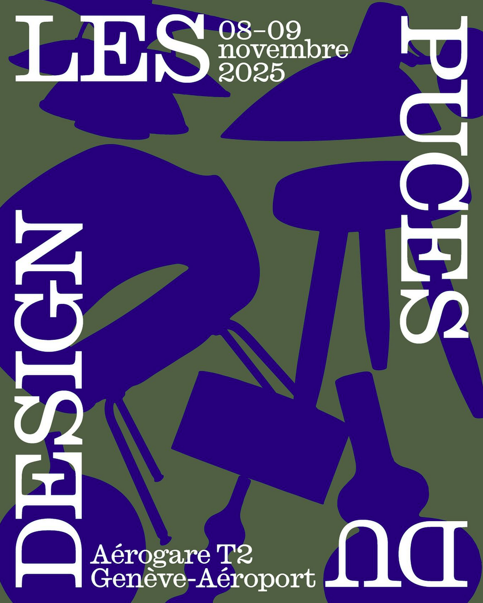 Affiche de l’événement Les Puces du Design .CH