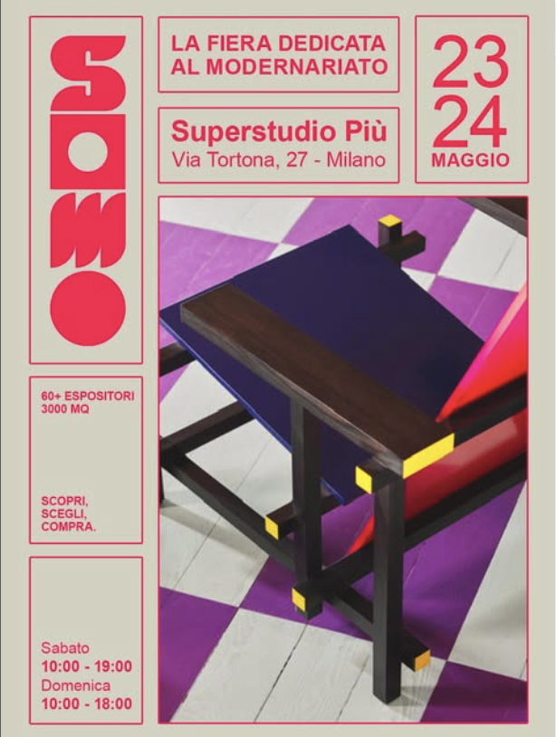 Affiche de l’événement SOMO | La Fiera Dedicata al Modernariato