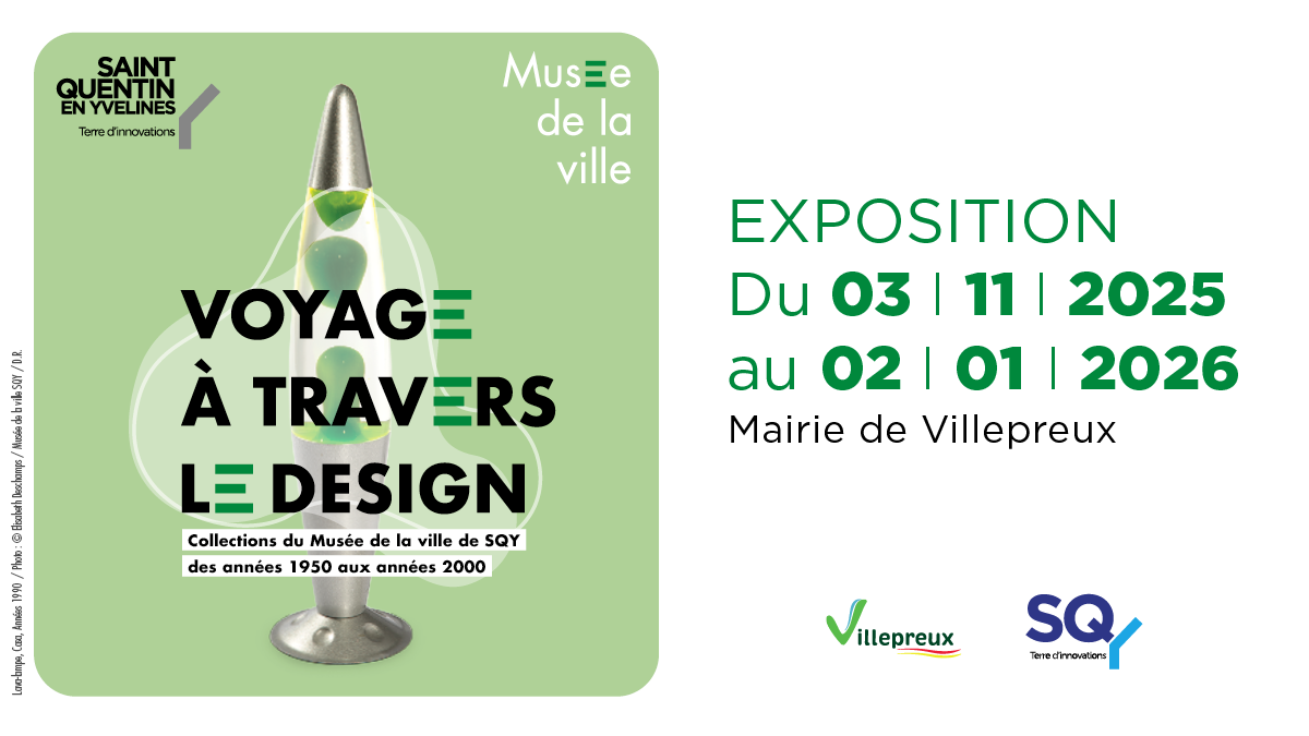 Affiche de l’événement Voyage à travers le design