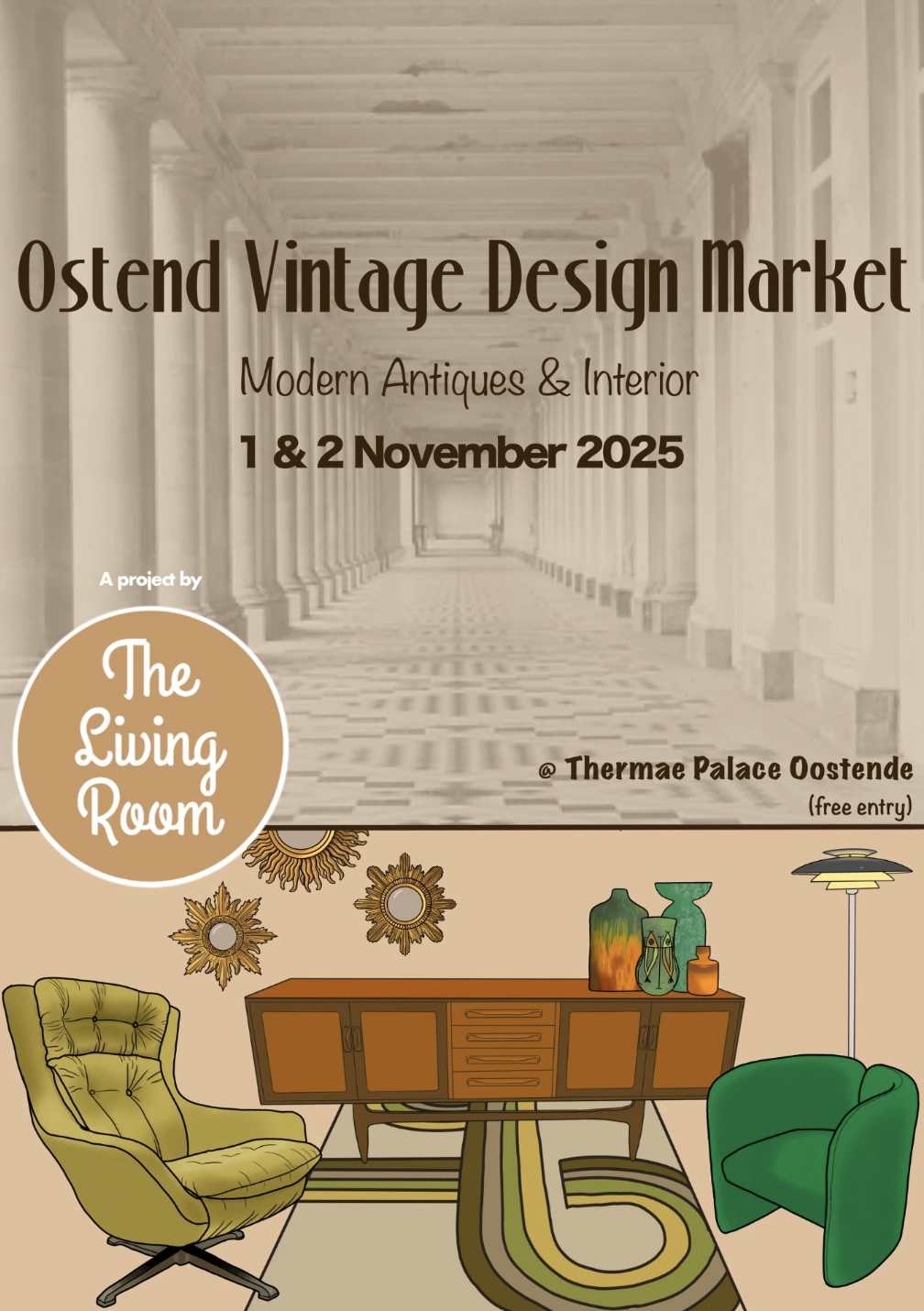 Affiche de l’événement OSTEND VINTAGE DESIGN MARKET