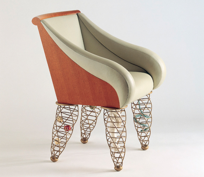 Sylvain Dubuisson : Le fauteuil manifeste du bureau de Jack Lang - La minute Design