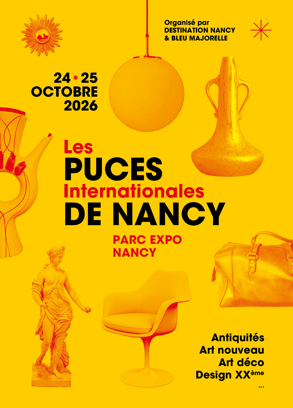 Affiche de l’événement Les Puces Internationales de Nancy