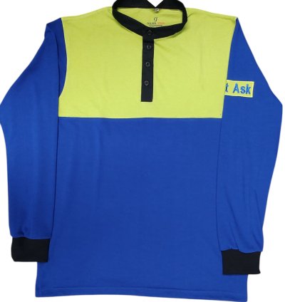 Long sleeve polo shirt