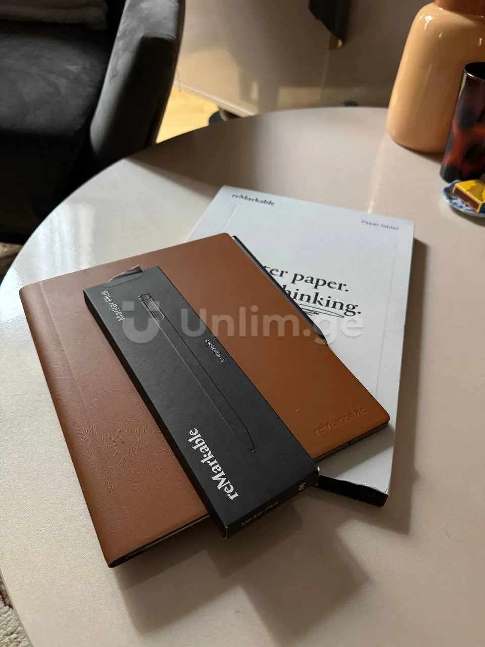 reMarkable 2 tablet, case and Marker Plus included